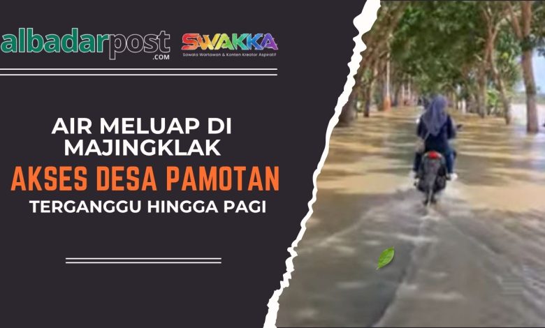 air meluap Majingklak