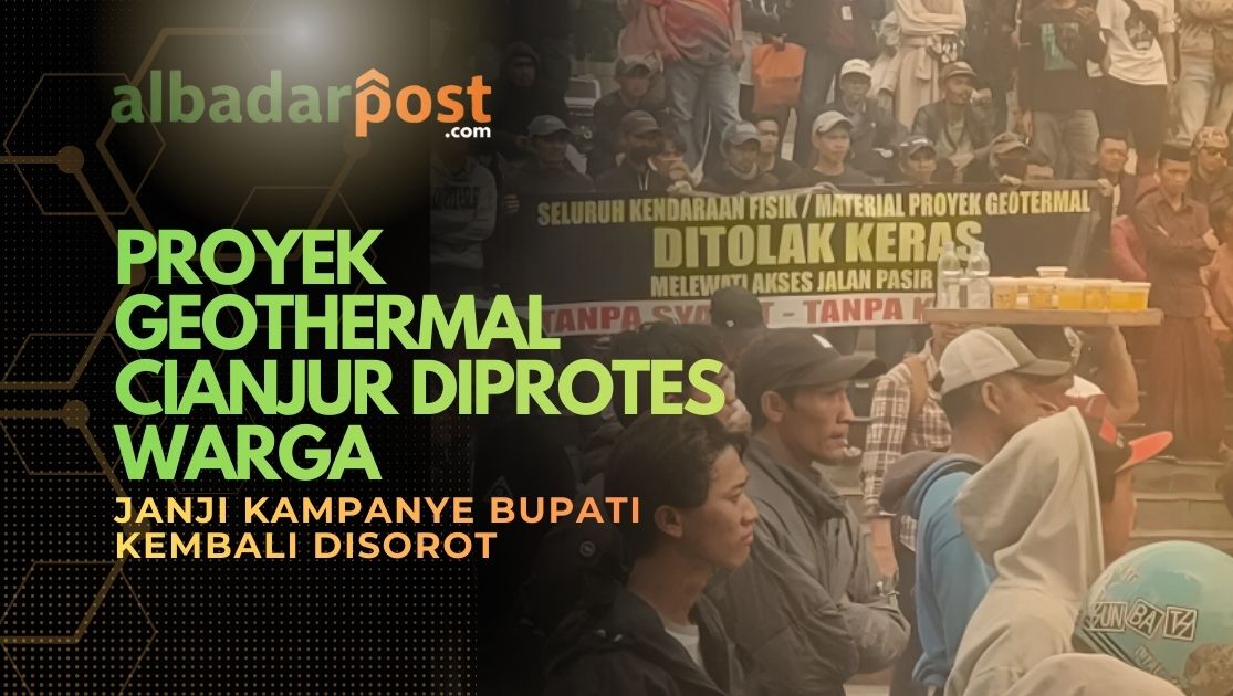 penolakan geothermal Cianjur