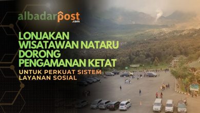 Lonjakan wisatawan