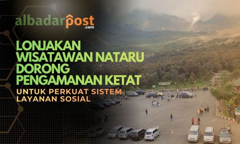 Lonjakan wisatawan