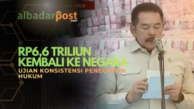 penyerahan 6 triliun