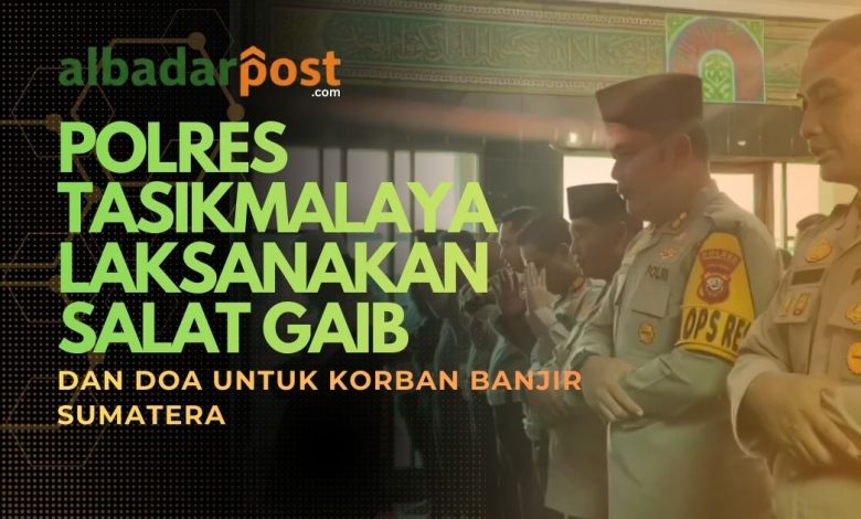 Doa bersama Polres Tasikmalaya