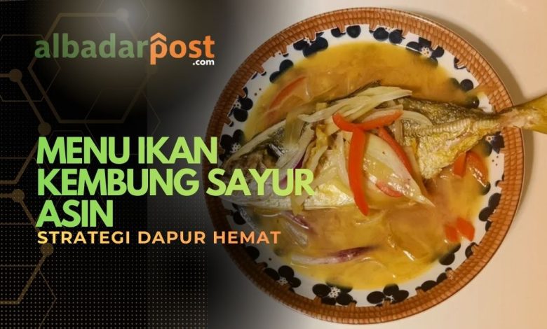 ikan kembung sayur asin