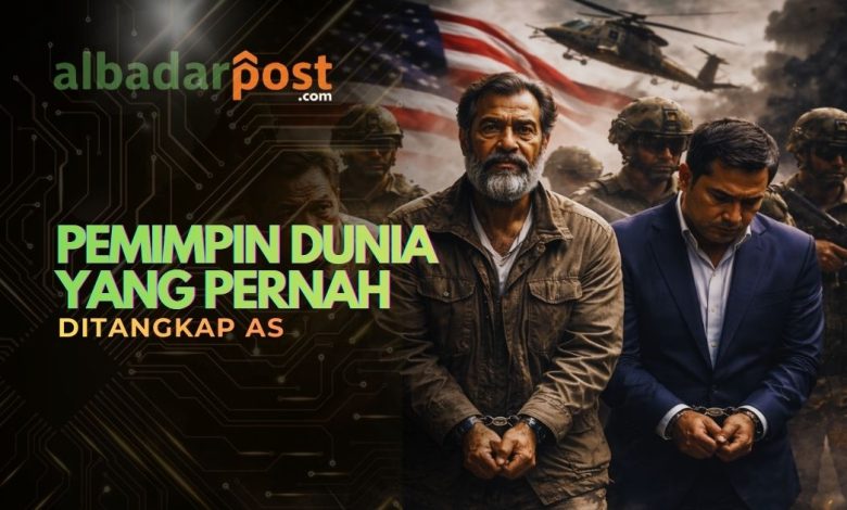pemimpin negara yang ditangkap AS