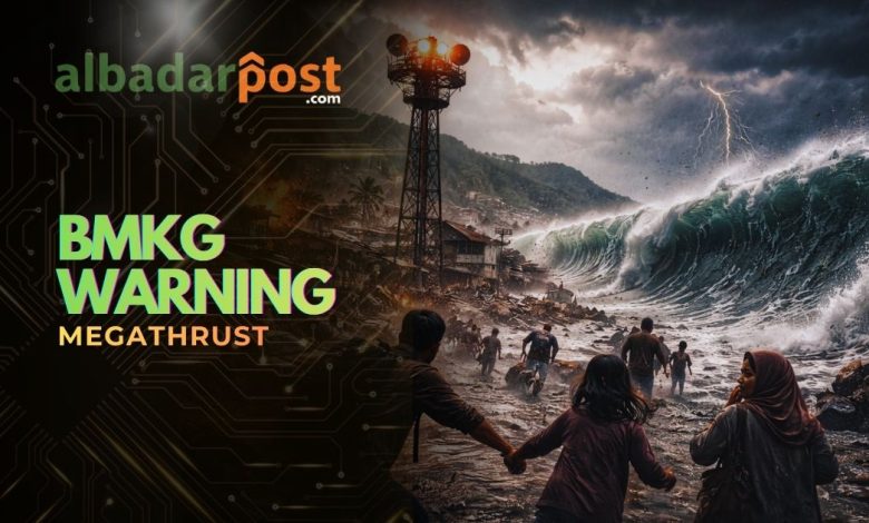 gempa megathrust Jawa Sumatra