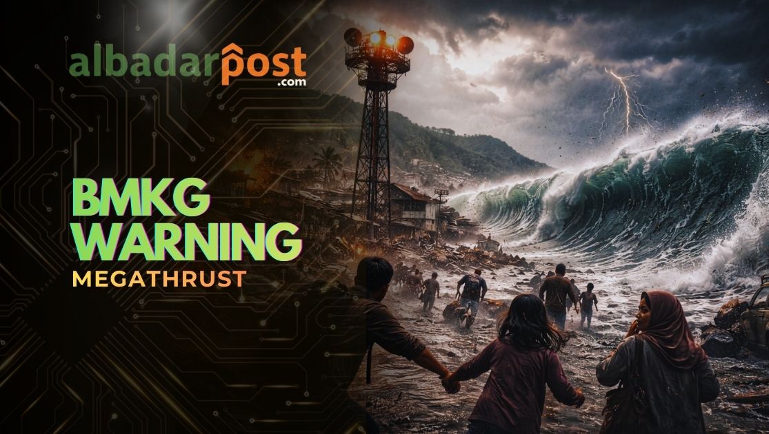 gempa megathrust Jawa Sumatra