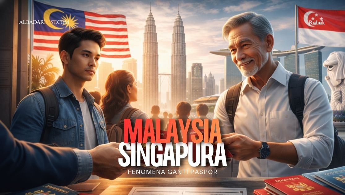 Ganti paspor Malaysia Singapura