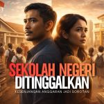 Sekolah negeri ditinggalkan