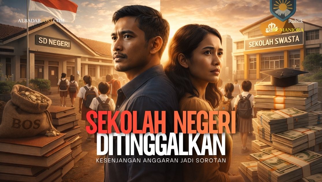 Sekolah negeri ditinggalkan