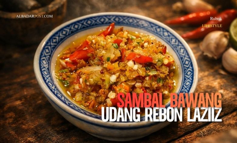 sambal udang rebon
