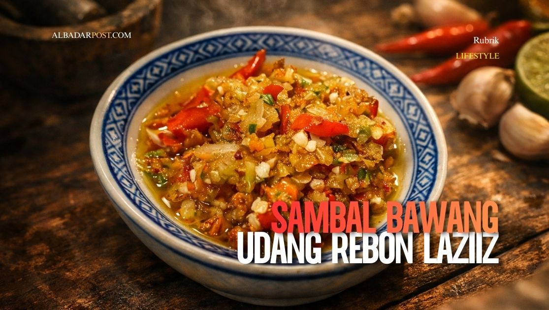 sambal udang rebon