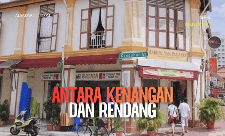 kenangan nasi padang Singapura
