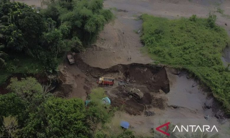 tambang pasir ilegal