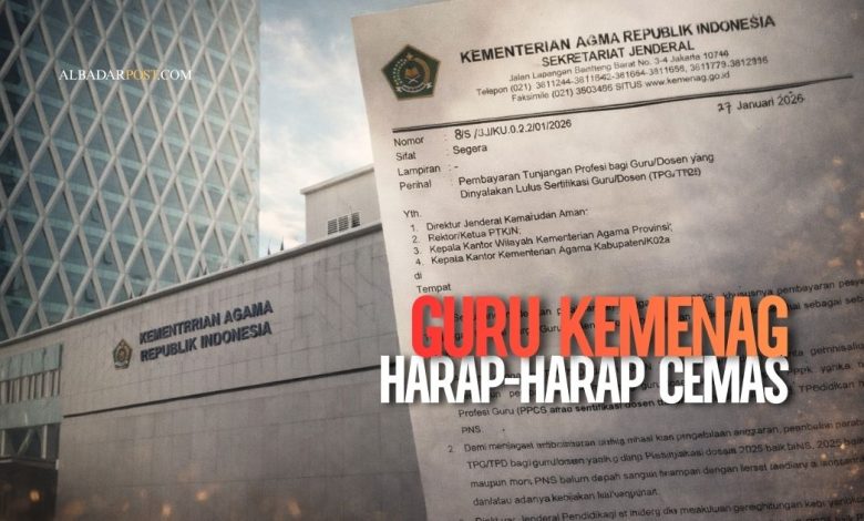 pencairan TPD tertunda