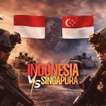 Perbandingan grafis kekuatan militer Indonesia vs Singapore menurut GlobalFirepower 2026 — memuat data PowerIndex, personel, armada, dan anggaran pertahanan.