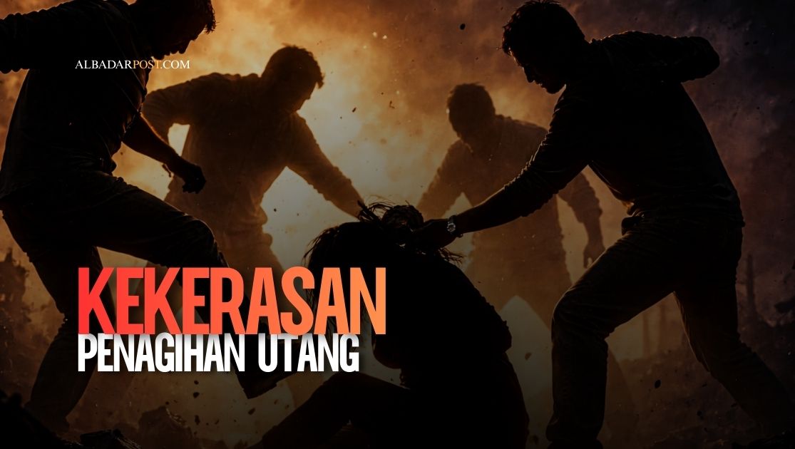 Ilustrasi kekerasan penagihan utang, penagih utang keroyok ibu hamil di Takalar hingga korban mengalami keguguran.