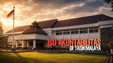 Gedung pemerintahan Kota Tasikmalaya sebagai simbol transparansi dan akuntabilitas pengelolaan anggaran daerah.