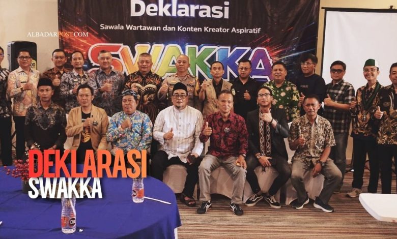 Deklarasi SWAKKA kolaborasi media lokal dan stakeholder pentahelix informasi daerah