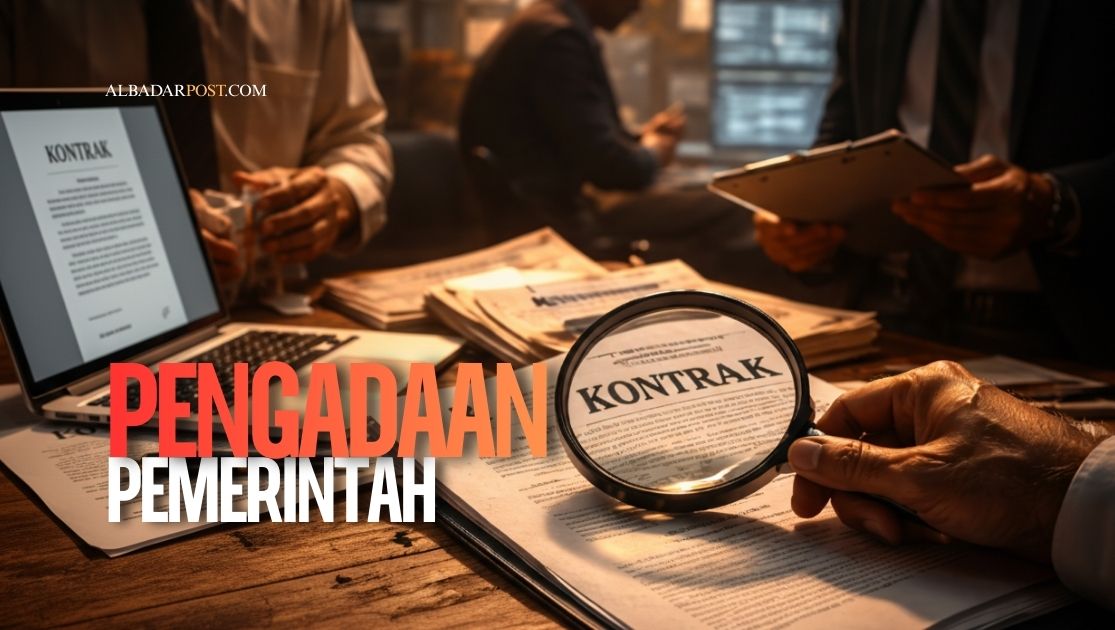 Ilustrasi proses pengadaan barang dan jasa pemerintah terkait risiko pidana PBJ dan pelanggaran korupsi.