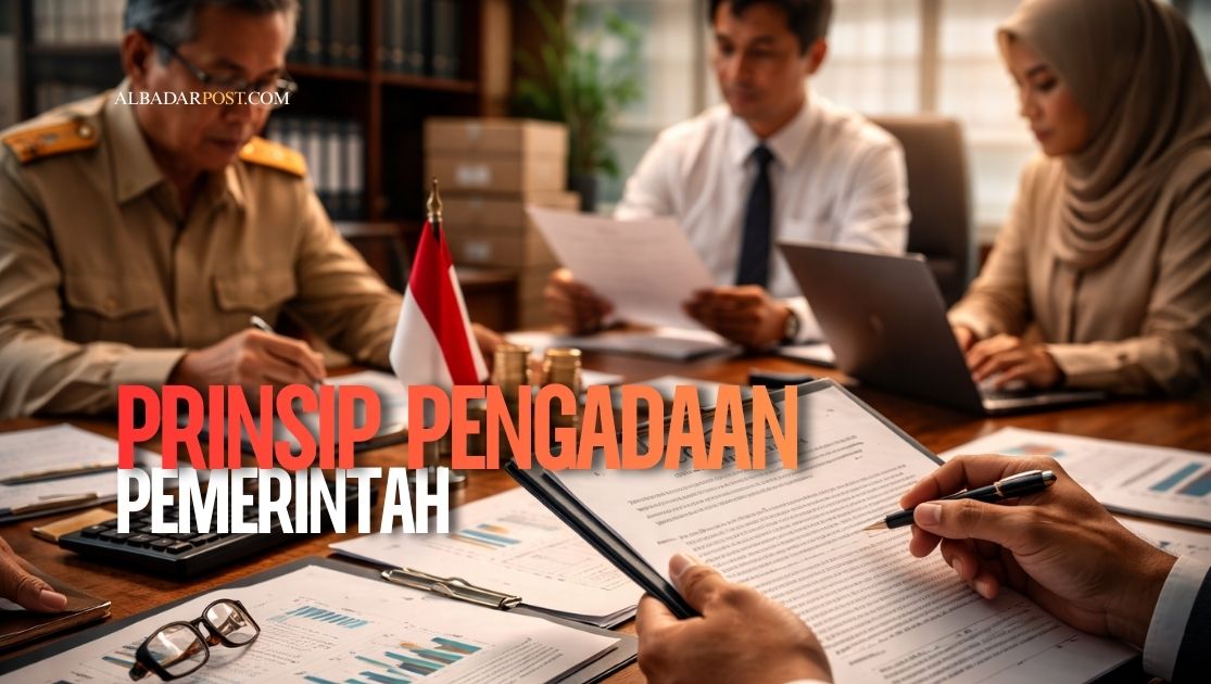 Ilustrasi proses pengadaan barang dan jasa pemerintah yang transparan dan akuntabel sesuai Perpres 16 Tahun 2018.