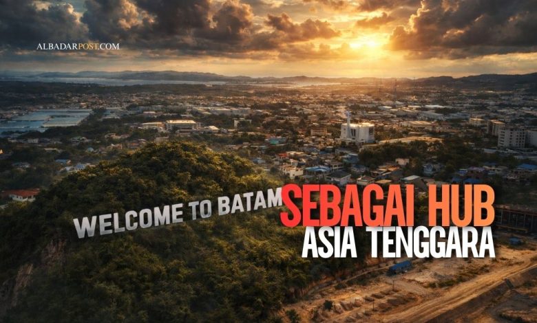 Kawasan pusat data dan infrastruktur digital di Batam yang diproyeksikan mendukung ekonomi digital Batam sebagai hub Asia Tenggara.