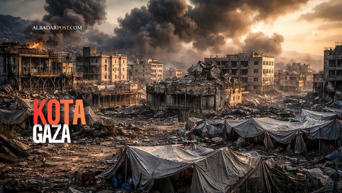 Ilustrasi pasukan militer Israel dengan latar konflik Timur Tengah terkait data warga Asia Tenggara yang bertugas di IDF.