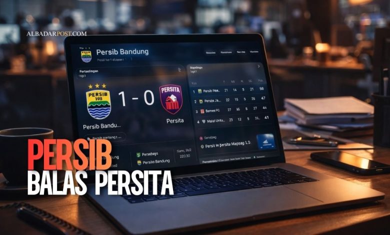 Persib Bandung balas kekalahan dari Persita Tangerang dengan kemenangan 1-0 di Stadion GBLA melalui sundulan Andrew Jung.