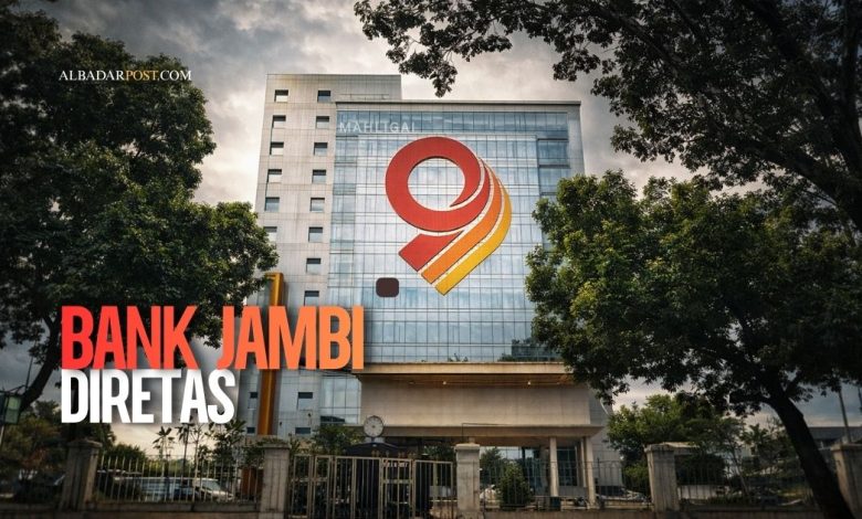 Kantor Bank Jambi saat insiden peretasan siber yang menyebabkan saldo nasabah hilang