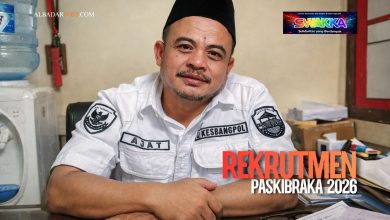 Ratusan pelajar SMA sederajat mengikuti seleksi Rekrutmen Paskibraka 2026 Kota Tasikmalaya di Kantor Kesbangpol.