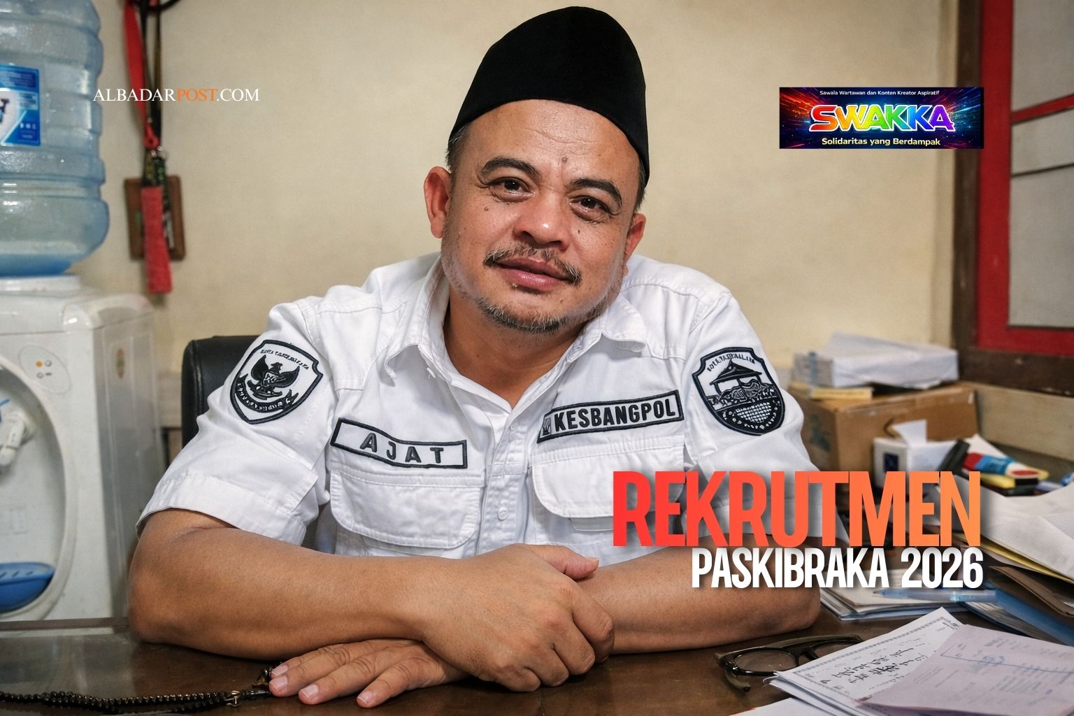 Ratusan pelajar SMA sederajat mengikuti seleksi Rekrutmen Paskibraka 2026 Kota Tasikmalaya di Kantor Kesbangpol.