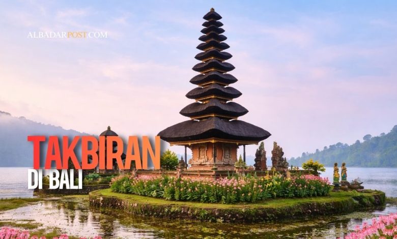 takbiran di Bali saat Nyepi