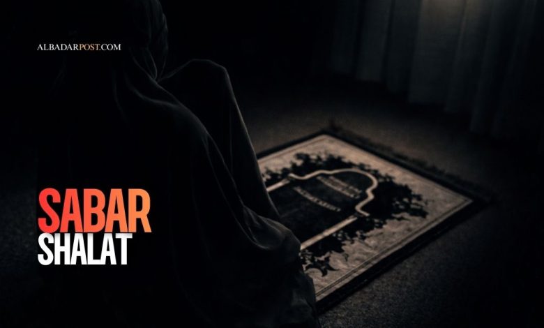 Ilustrasi reflektif tentang makna sabar menurut Surah Al-Baqarah sebagai kekuatan iman dalam menghadapi ujian hidup