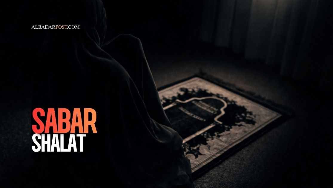 Ilustrasi reflektif tentang makna sabar menurut Surah Al-Baqarah sebagai kekuatan iman dalam menghadapi ujian hidup