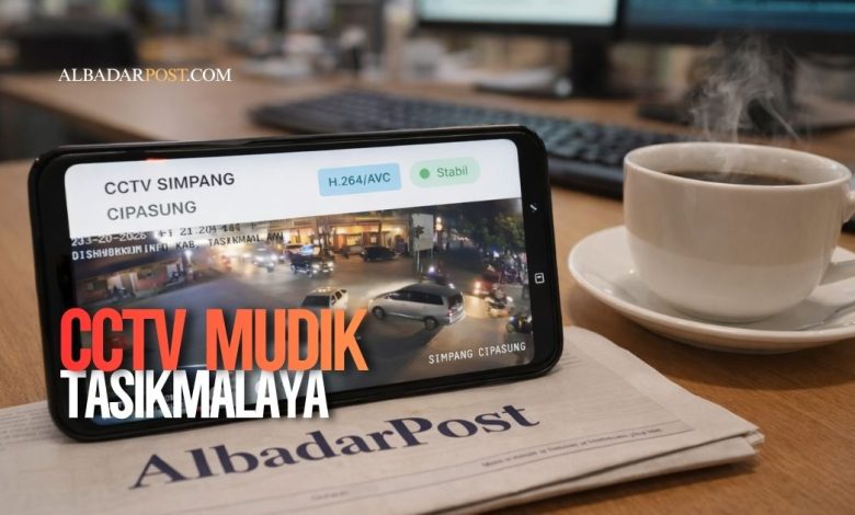 CCTV Mudik Tasikmalaya real-time memantau kondisi lalu lintas di jalur Singaparna, Rajapolah, dan Cipatujah saat arus mudik Lebaran