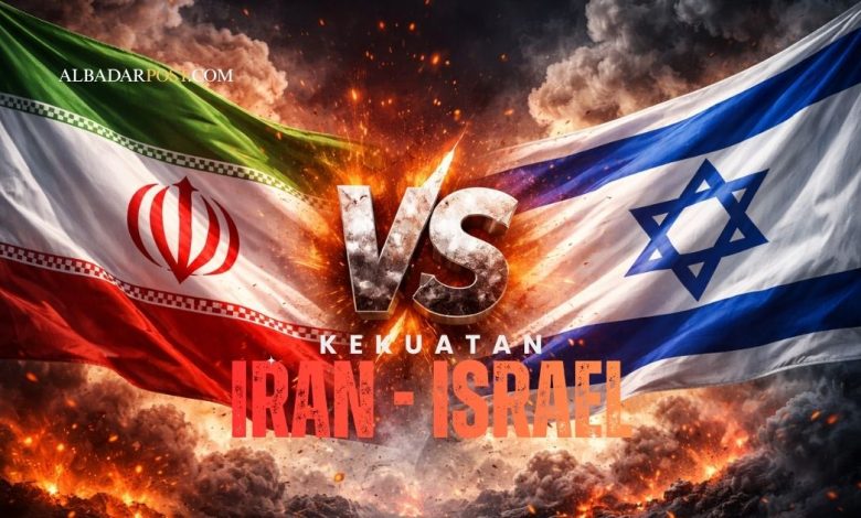Iran vs Israel militer