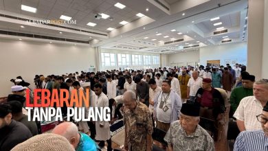 Lebaran tanpa pulang