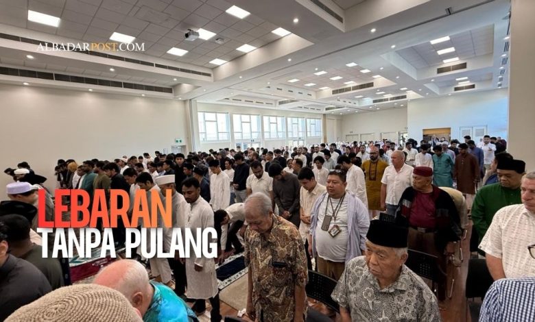 Lebaran tanpa pulang