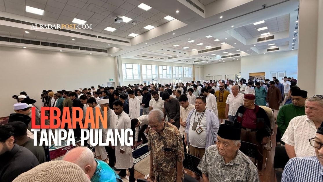 Lebaran tanpa pulang