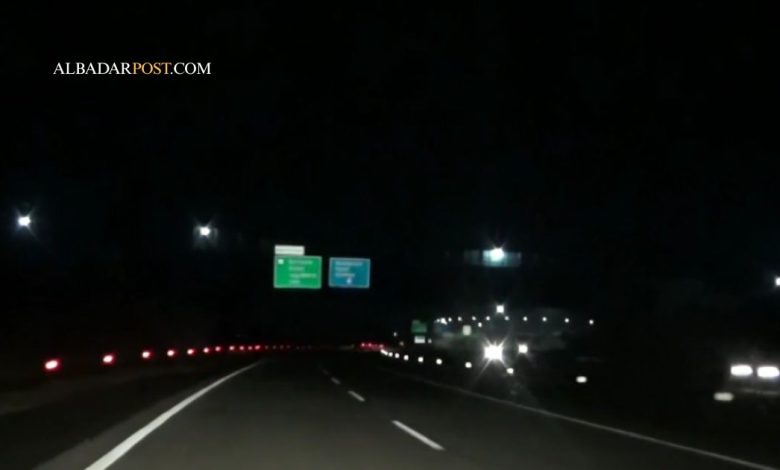 Ilustrasi arus balik Lebaran menuju Jakarta dengan jalan tol lengang saat dini hari tanpa kemacetan