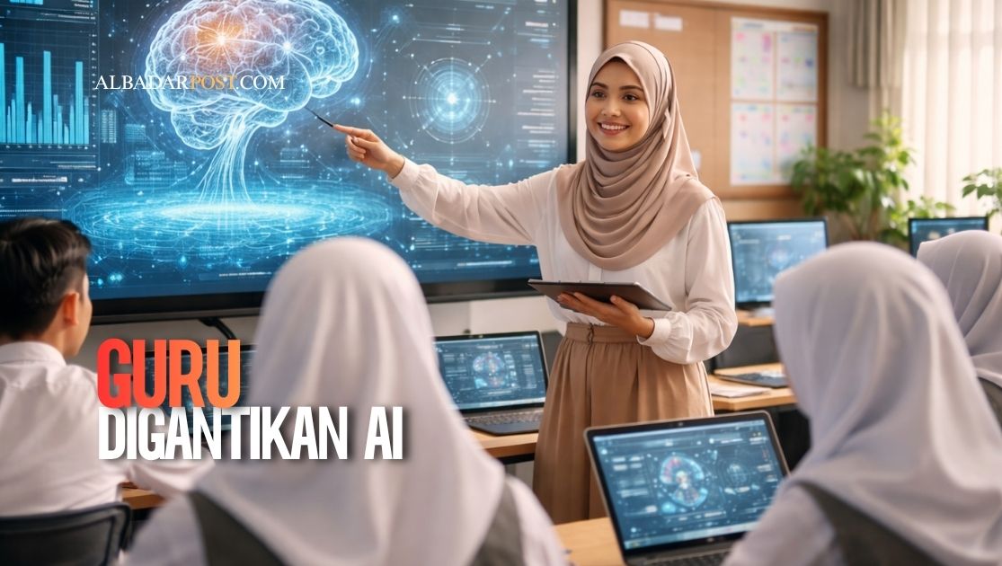 guru digantikan AI