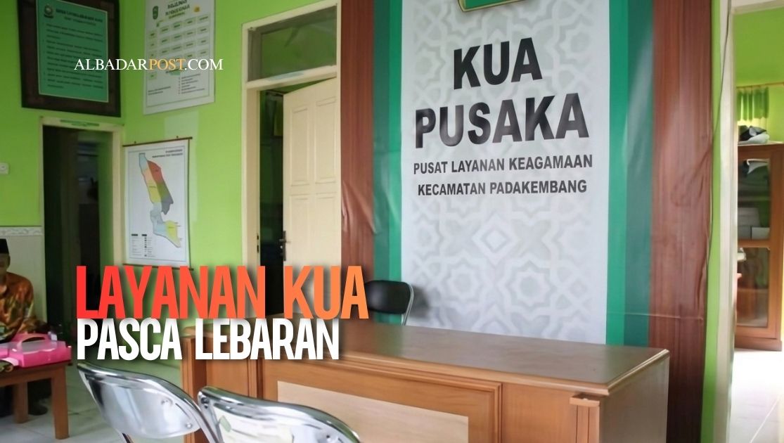 Layanan KUA pasca Lebaran
