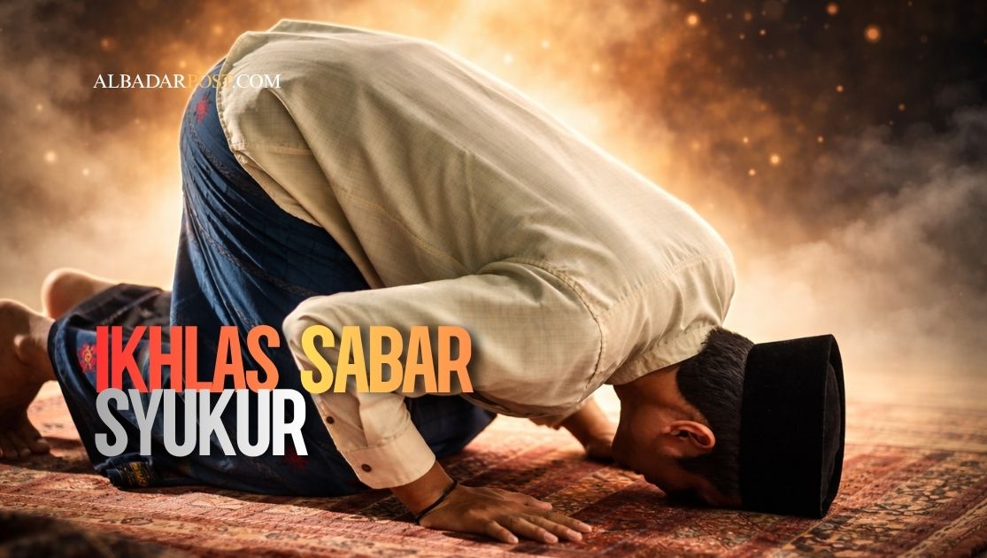 ikhlas sabar syukur