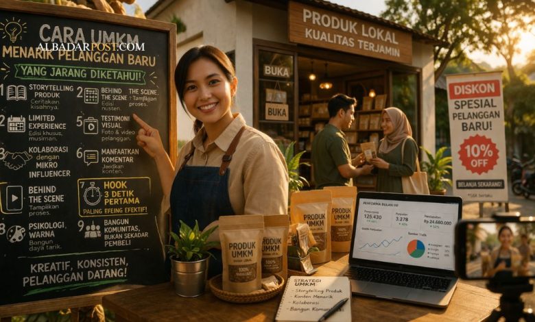 UMKM menarik pelanggan