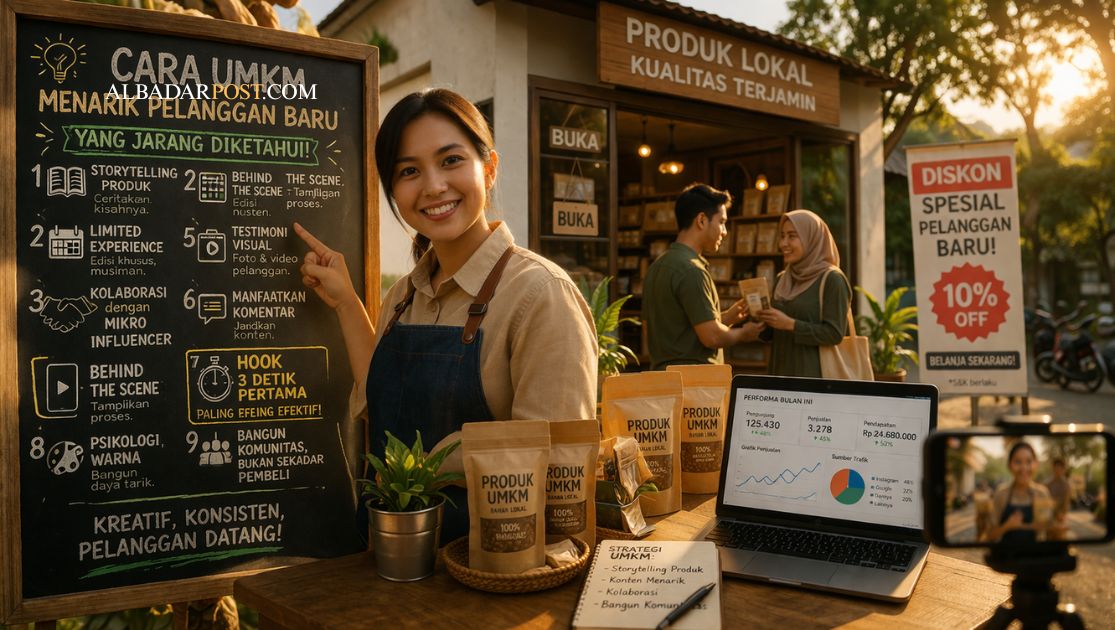 UMKM menarik pelanggan