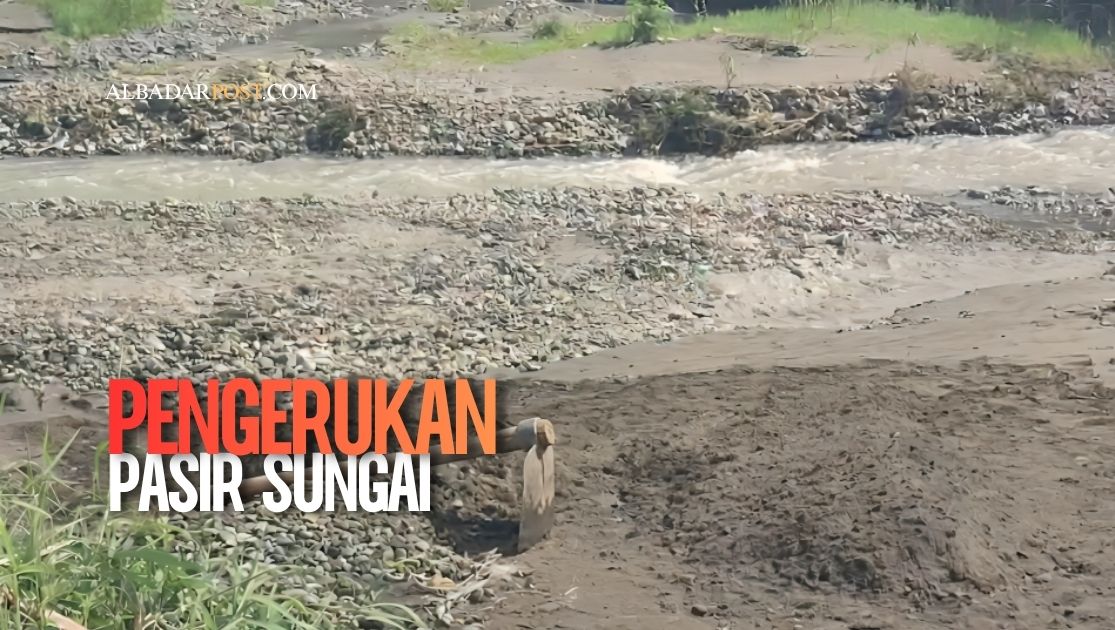 pengerukan pasir sungai