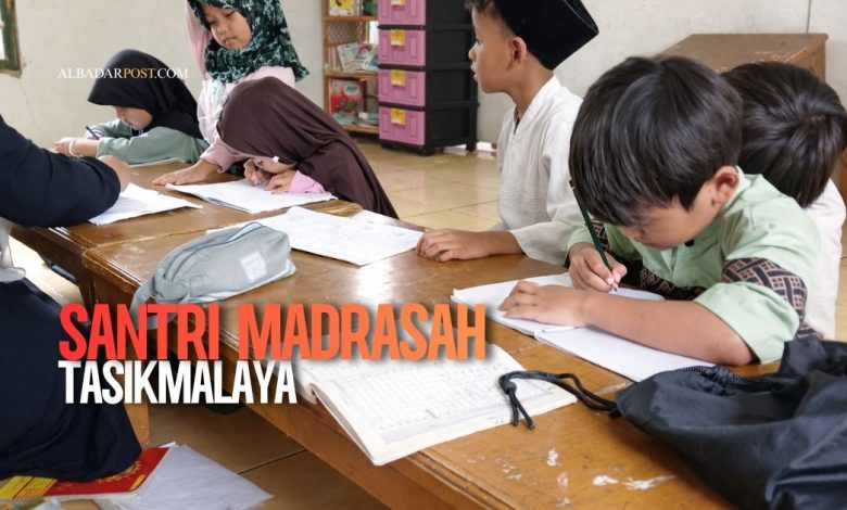 santri madrasah puasa Ramadan