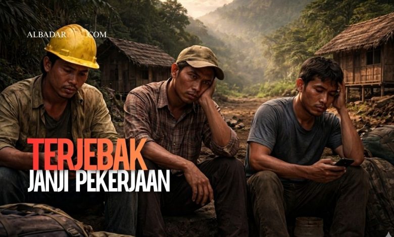 Ilustrasi pekerja dari Sumedang yang terjebak janji pekerjaan di pedalaman Yahukimo Papua