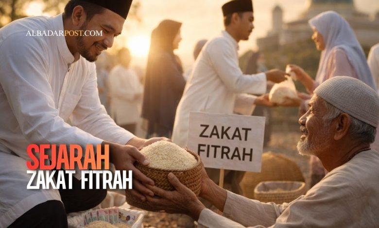 ilustrasi zakat fitrah umat Islam saat Ramadan