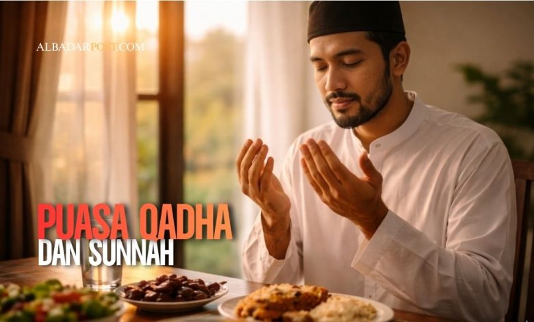 puasa qadha digabung sunnah