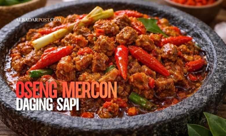 oseng mercon daging sapi